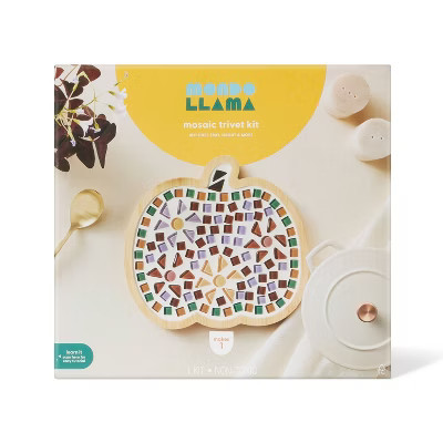 Halloween Craft Mosaic Pumpkin Trivet Kit - Mondo Llama™ | Target