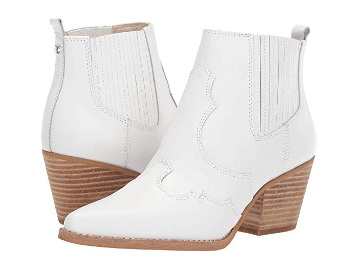 Sam Edelman Winona (Bright White Bally Leather) Women's Shoes | Zappos