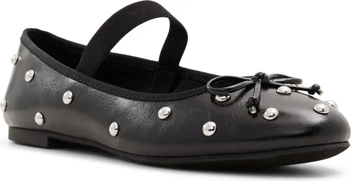 Byanca Imitation Pearl Mary Jane Flat (Women) | Nordstrom