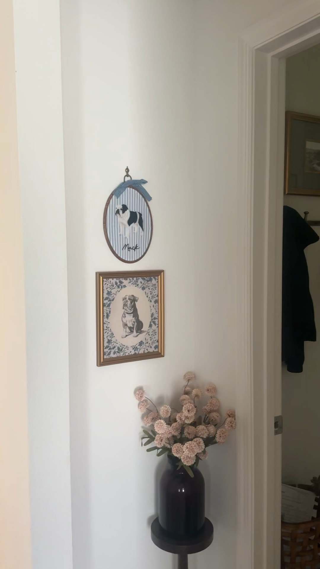 I found the sweetest custom pet portrait on Etsy 🐾🤎 You just send them a photo of your pet, and they create a felted version for you! I sent a picture of Mack and got to choose the background color and ribbon color to make it work with our home.

I’ll probably swap out the frame for something that feels a little more like me, but the felted portrait itself is such a special little piece. Such a cute idea for your own home or a personalized gift for a dog lover!

#LTKHome