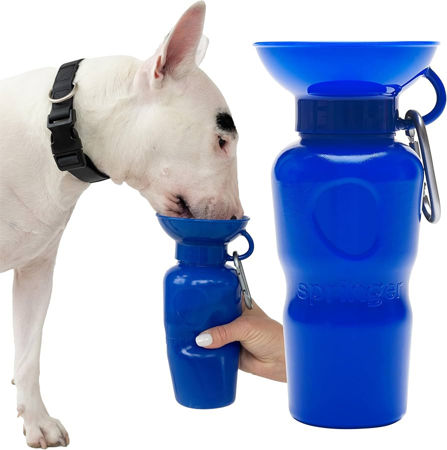 Springer Dog Water Bottle | Portable Travel Water Bottle Dispenser for Dogs - As Seen on Shark Ta... | Amazon (US)