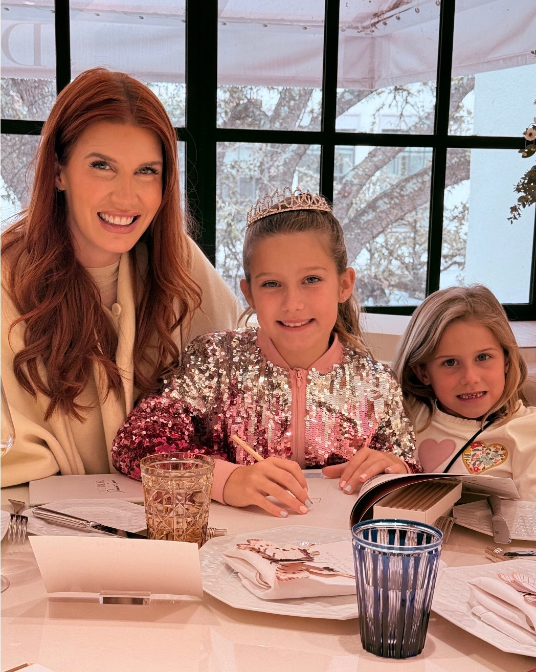 Come with us to the Dior Cafe as part of our girls day celebrating Birdie. 
Why Dior cafe? We have a Dior advent calendar that Birdie loves so she is aware of the brand but has never been. 
How was it? Truly wonderful. The team was so kind around her birthday, they have mocktails and she loves soup, which they had, and Biz is a very adventurous eater and she ate truly everything. I loved it- the food was better than I even expected. 

Other things from our day:
- Starbucks
- nails
- ears pierced (!!) 
- roller rabbit 

I really prefer experiences to other birthday options - which can be a hard pill when people expect a pile of gifts and a party, but today was memorable ❤️

#LTKParties #LTKFamily #LTKKids