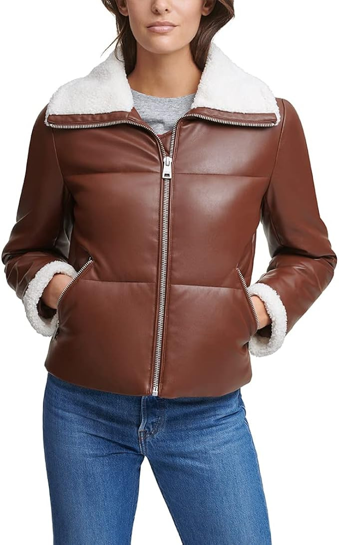 Levi's Women's Breanna Puffer Jacket (Standard and Plus Sizes) | Amazon (US)