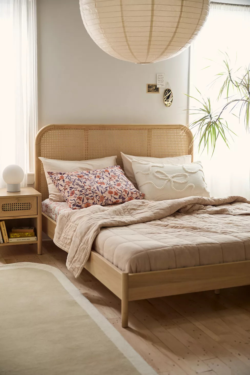 Kieran Cane Platform Bed | Urban Outfitters (US and RoW)