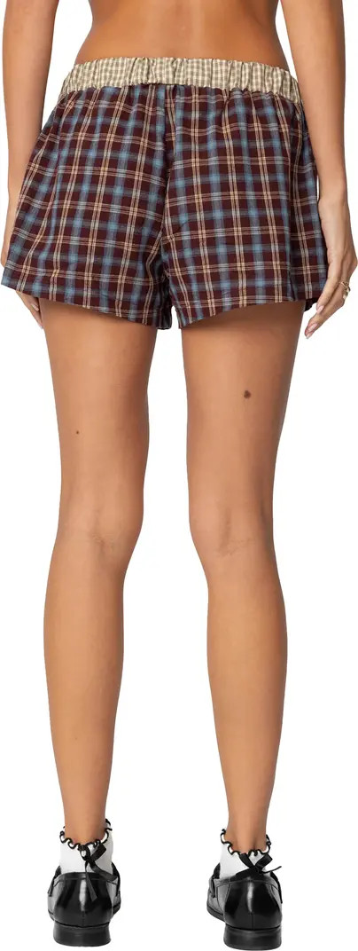Mix Plaid Cotton Boxer Shorts | Nordstrom