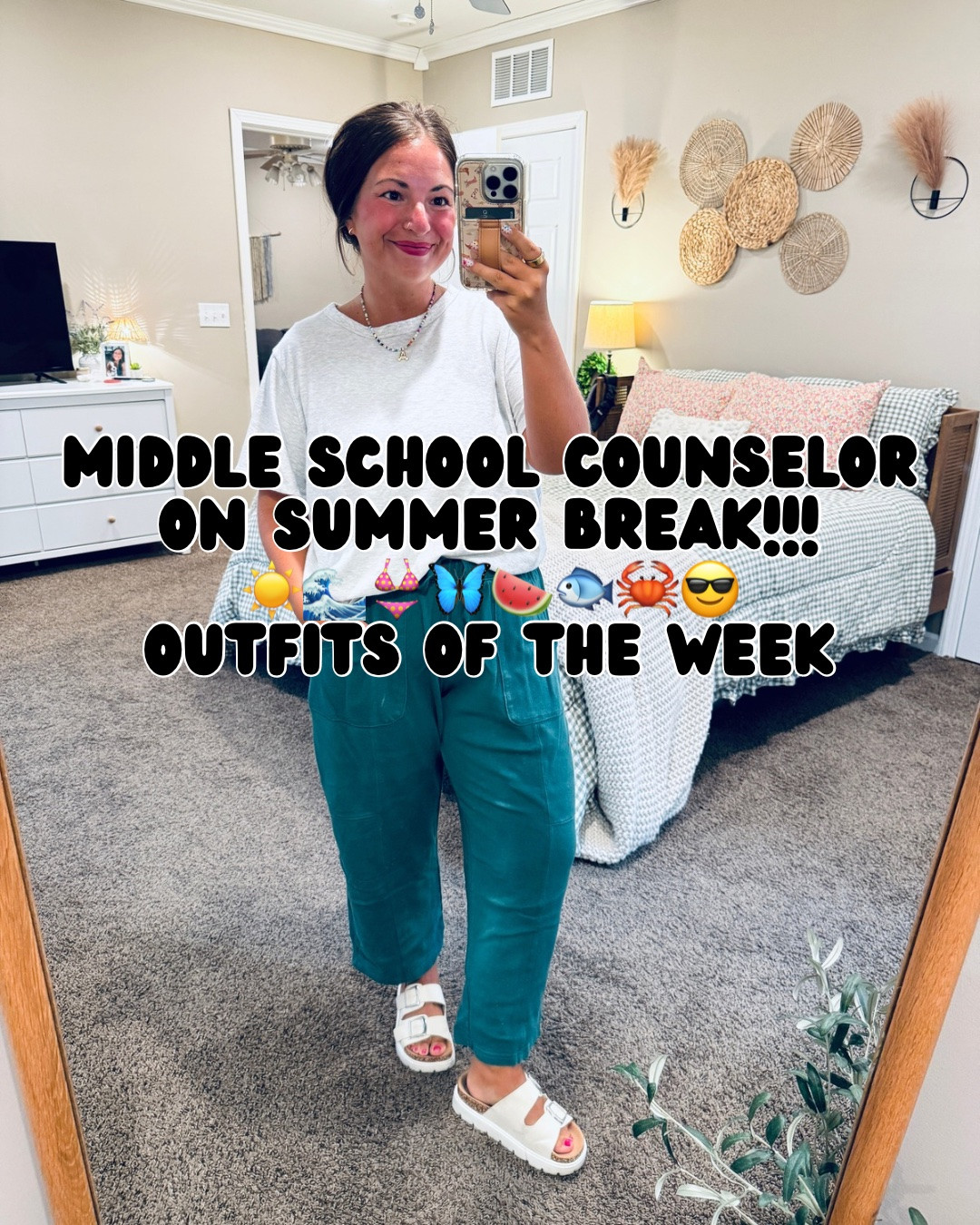Last week’s middle school counselor on summer break (!!!) outfit round up! ☀️🌊👙🦋🍉🐟🦀😎 Cheers to summer, baby! ⭐️

#LTKootd #LTKSeasonal #LTKMidsize