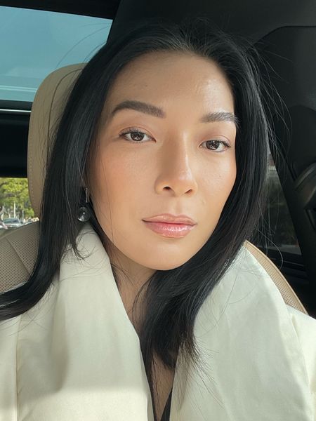 elegant makeup look february 2023 
shades: 
rms foundation in shade 22.5
rms eyelights in flare
tower 28 sculptino in getty 
tower 28 beachplease cheek in magic hour
kimiko eyebrow pencil in black tea

#LTKbeauty