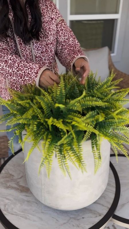 These amazon fern dregs are so realistic! Perfect for my back patio and front porch for spring and summer! This is one pack of 12
Faux plant

#LTKsalealert #LTKhome #LTKSeasonal