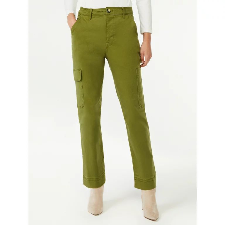 Free Assembly Women's Cargo Pants | Walmart (US)