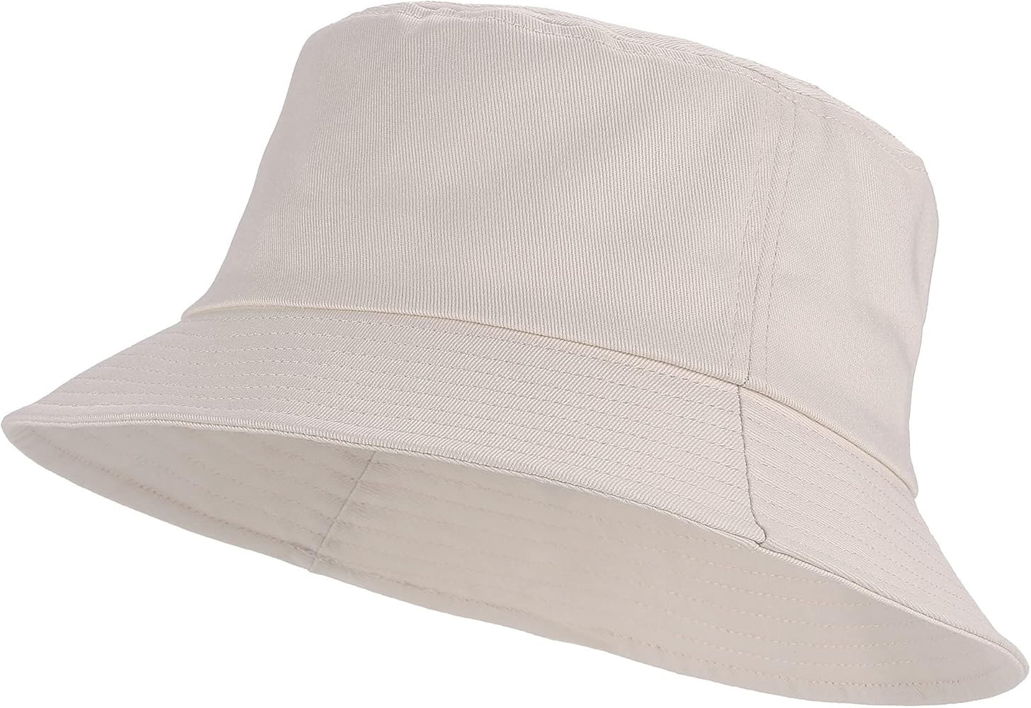Umeepar Unisex Cotton Packable Bucket Hat Sun Hat Plain Colors for Men Women | Amazon (US)