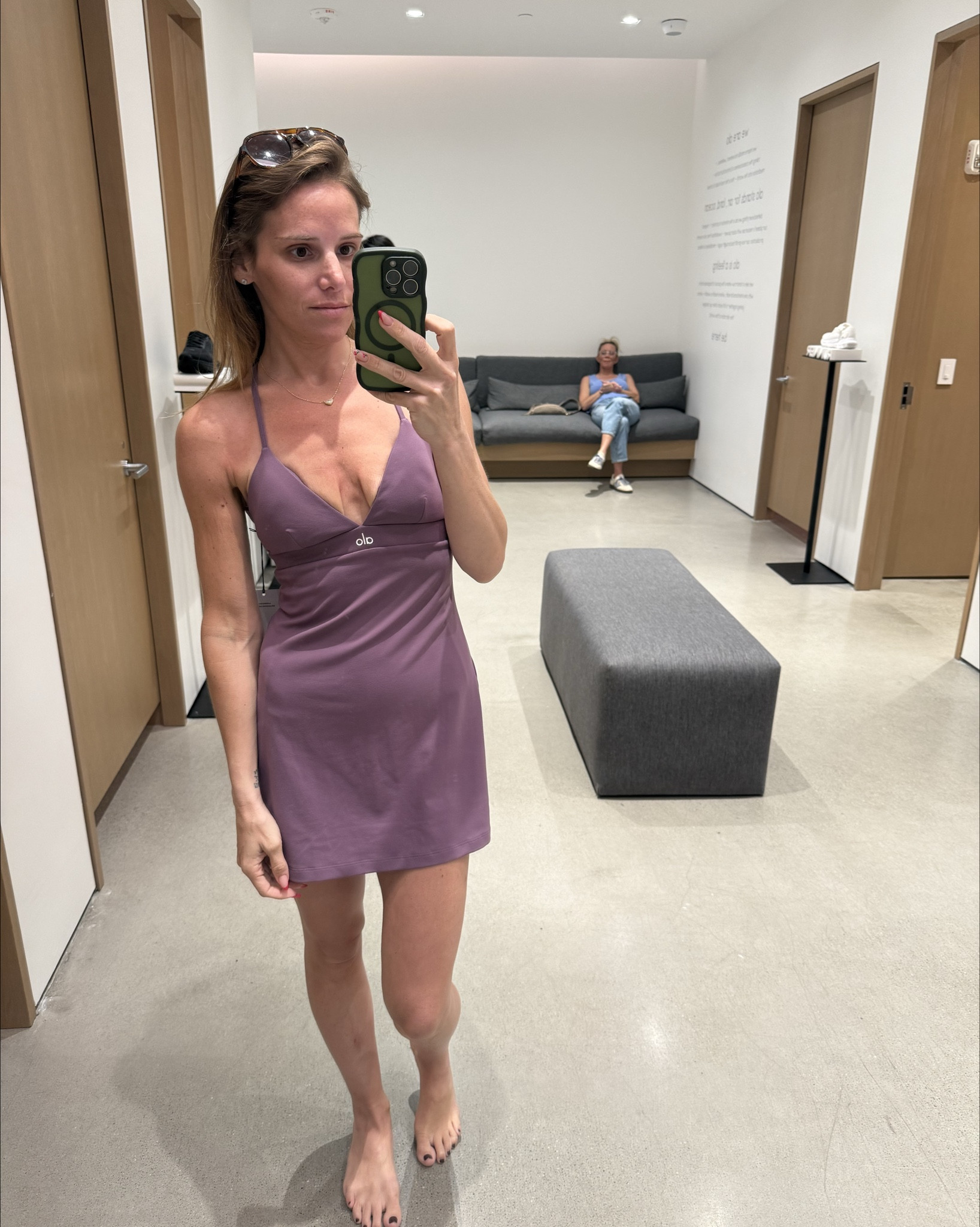 My favorite sports bra comes in athletic dress form … obviously this is coming home with me. 

#LTKActive #LTKmomlife #LTKdayinmylife