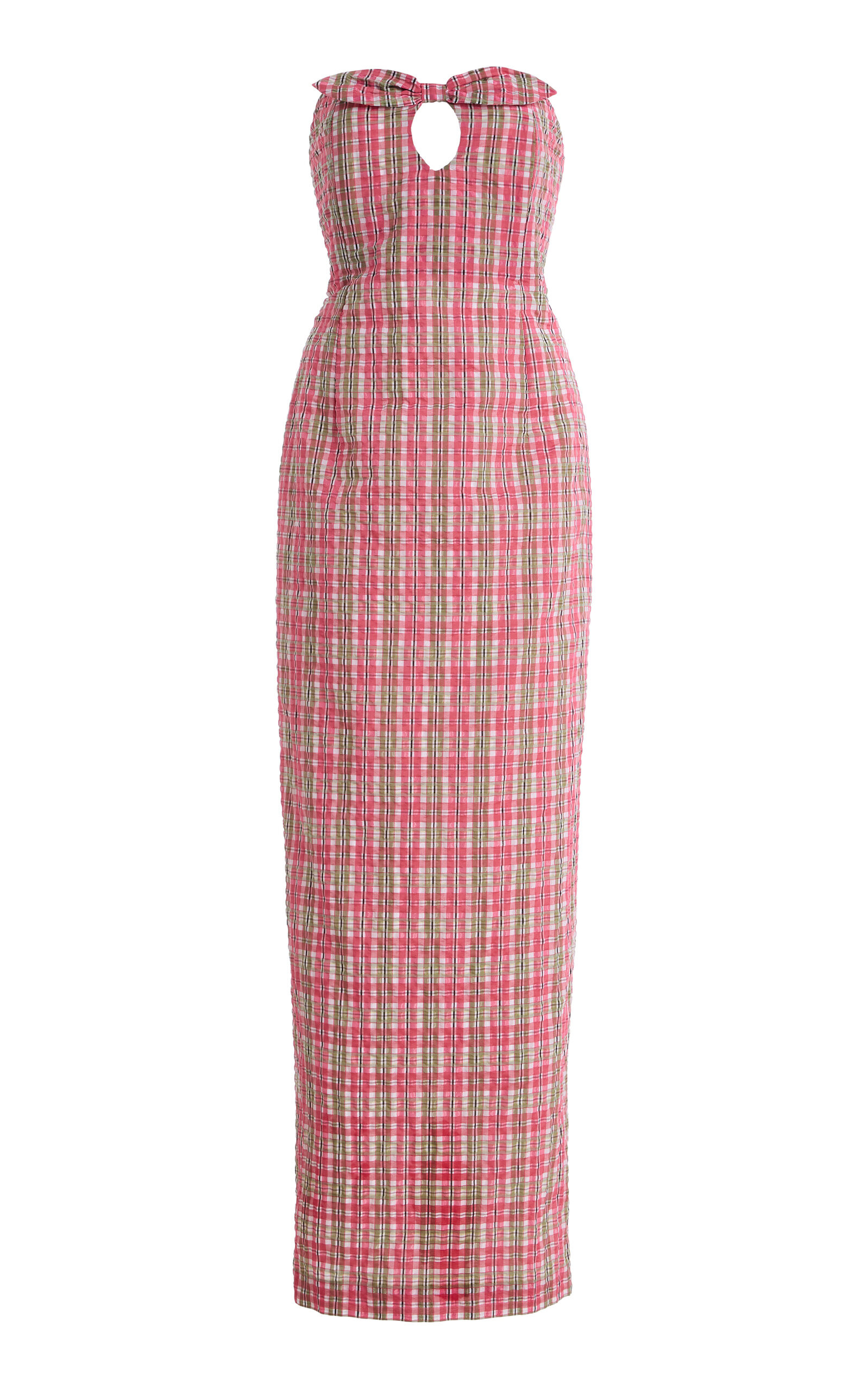 Exclusive Charlotte Checked Seersucker Dress | Moda Operandi (Global)