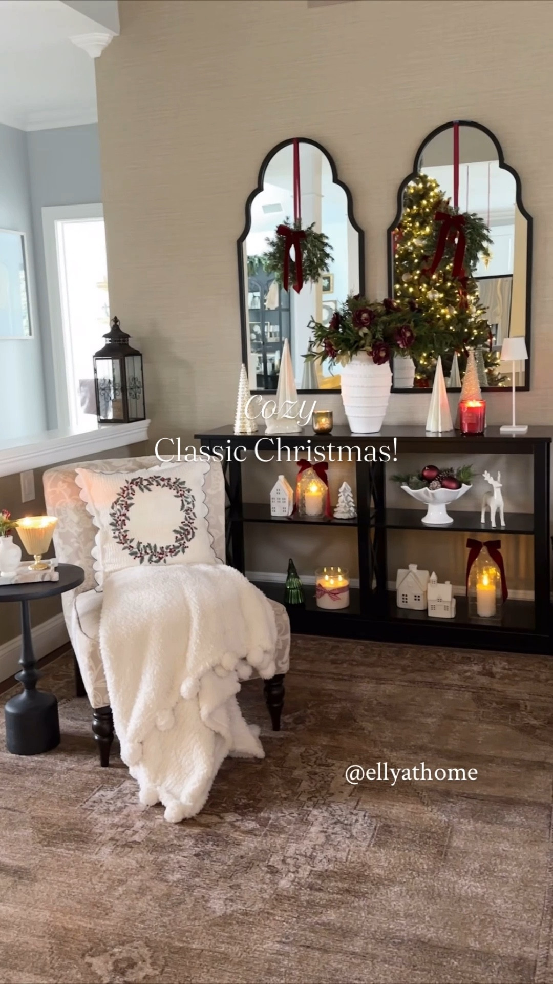 Christmas, holiday entryway sales! Shop Christmas tree, area rug, ornaments, velvet bows, throw blanket, pillows, candles, crystal houses and more holiday home decor accessories. Pottery Barn, king of Christmas, amazon, Target, Wayfair. 

#LTKHome #LTKSaleAlert #LTKHoliday