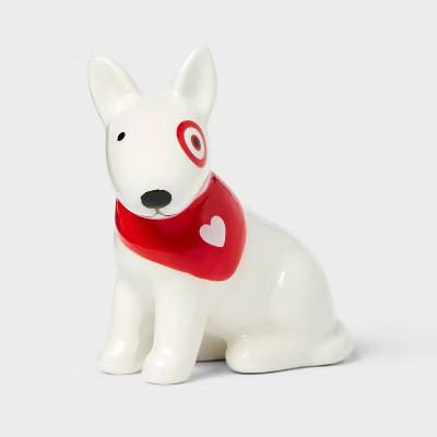 Valentine's Day Ceramic Target Bullseye Dog - Spritz™ | Target