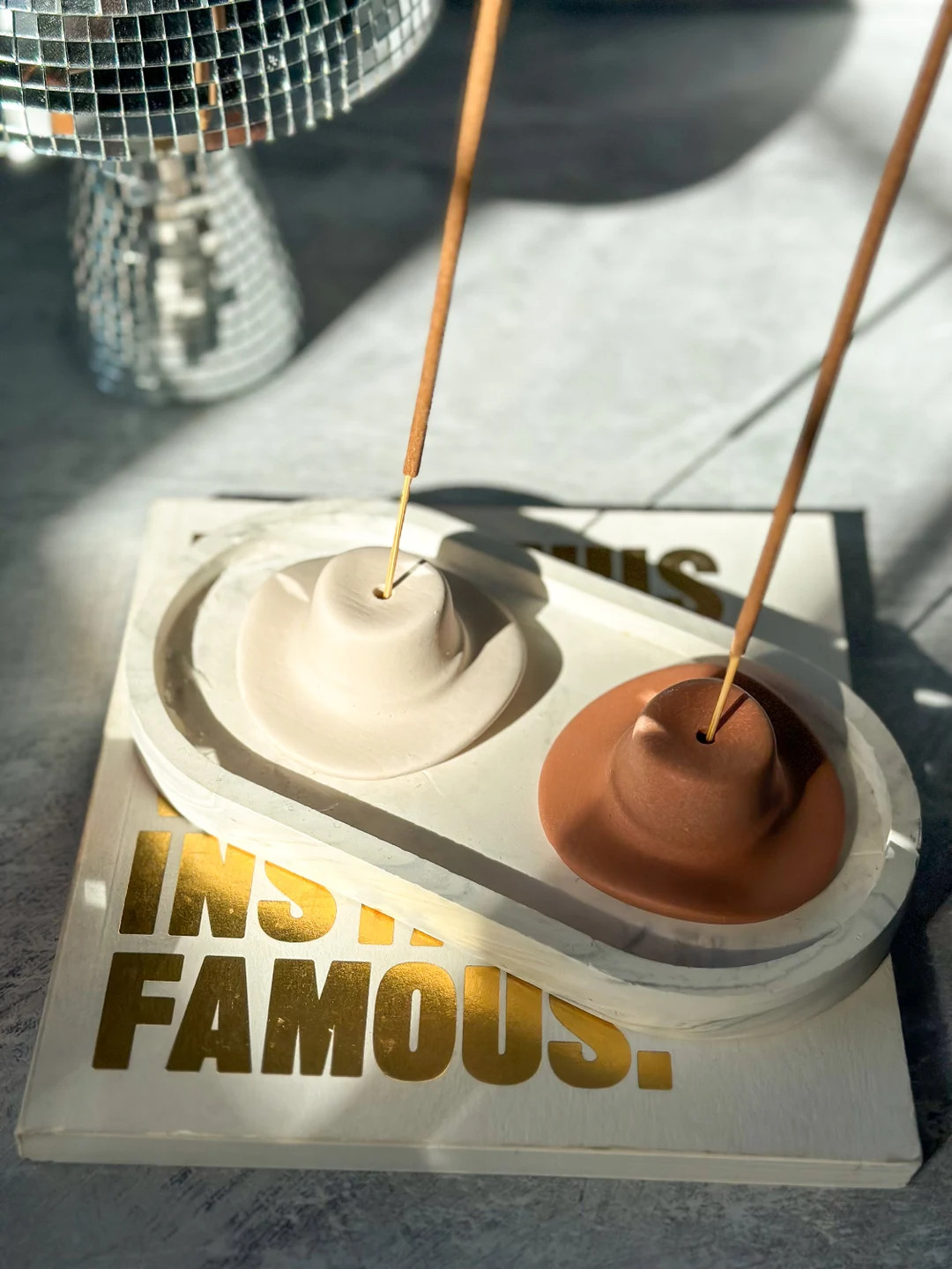 Colourful Cowboy Hat Incense Holder Handmade Home Decor - Etsy | Etsy (US)