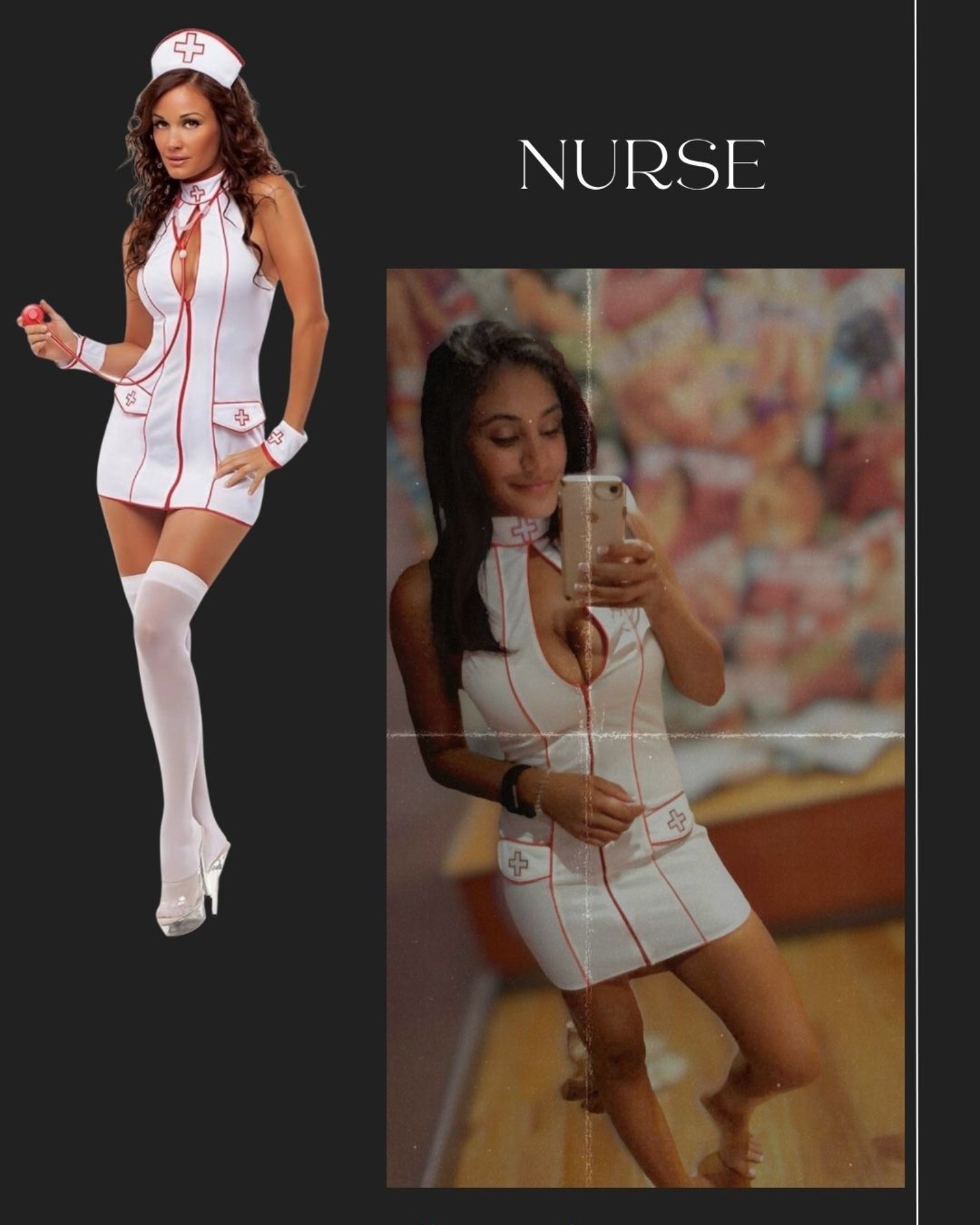 Halloween Costume: Sexy Nurse (in white) 👩🏽‍⚕️

#halloweencostume #amazon #halloween #halloweenparties #costumes #sexynurse #nursecostume

#LTKParties #LTKStyleTip #LTKHalloween
