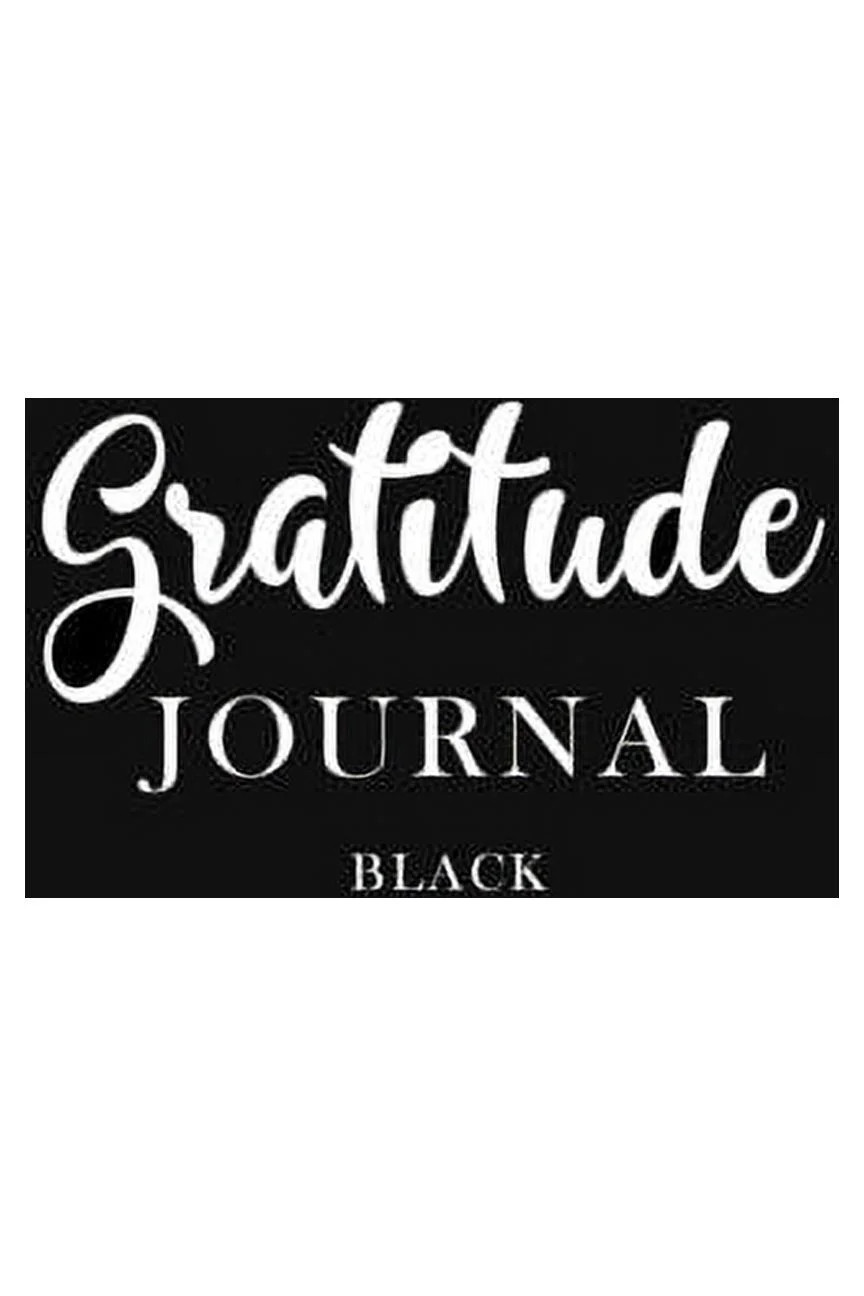 Daily Gratitude Book to Practice, Black (Paperback) | Walmart (US)