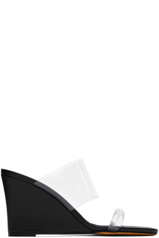 Black Olympia Heeled Sandals | SSENSE