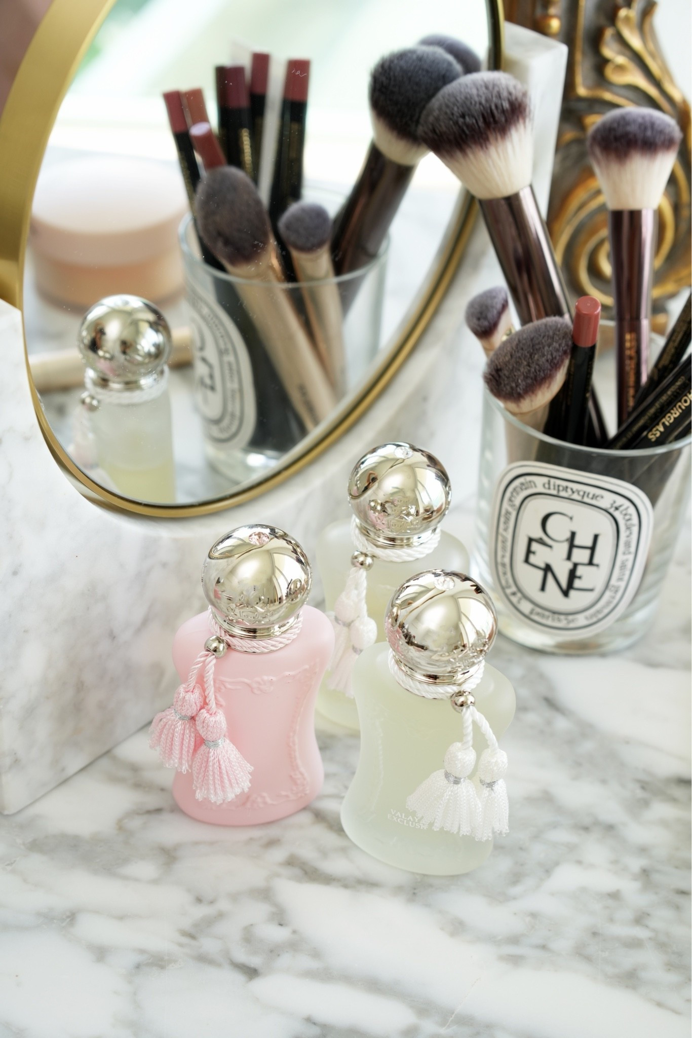 Parfums de Marly Trio perfume travel set sizes with

Delina
Valaya
Valaya Exclusif