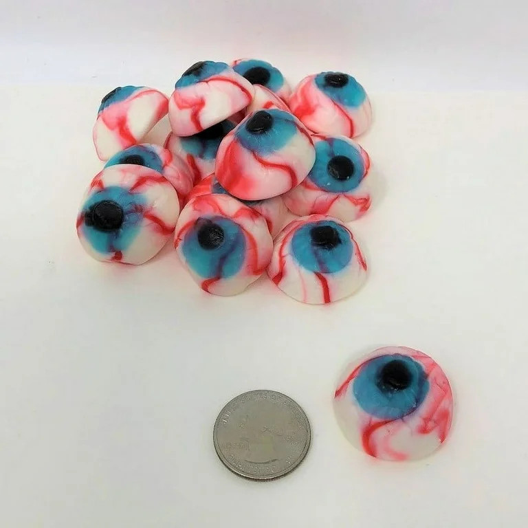 Gummi Eyeballs Gummy Halloween Fall Autumn candy 1 pound | Walmart (US)