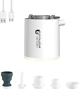 FLEXTAILGEAR Tiny Pump X Portable Air Pump + Camping Light Ultra-Mini Air Pump with 1300mAh Batte... | Amazon (US)