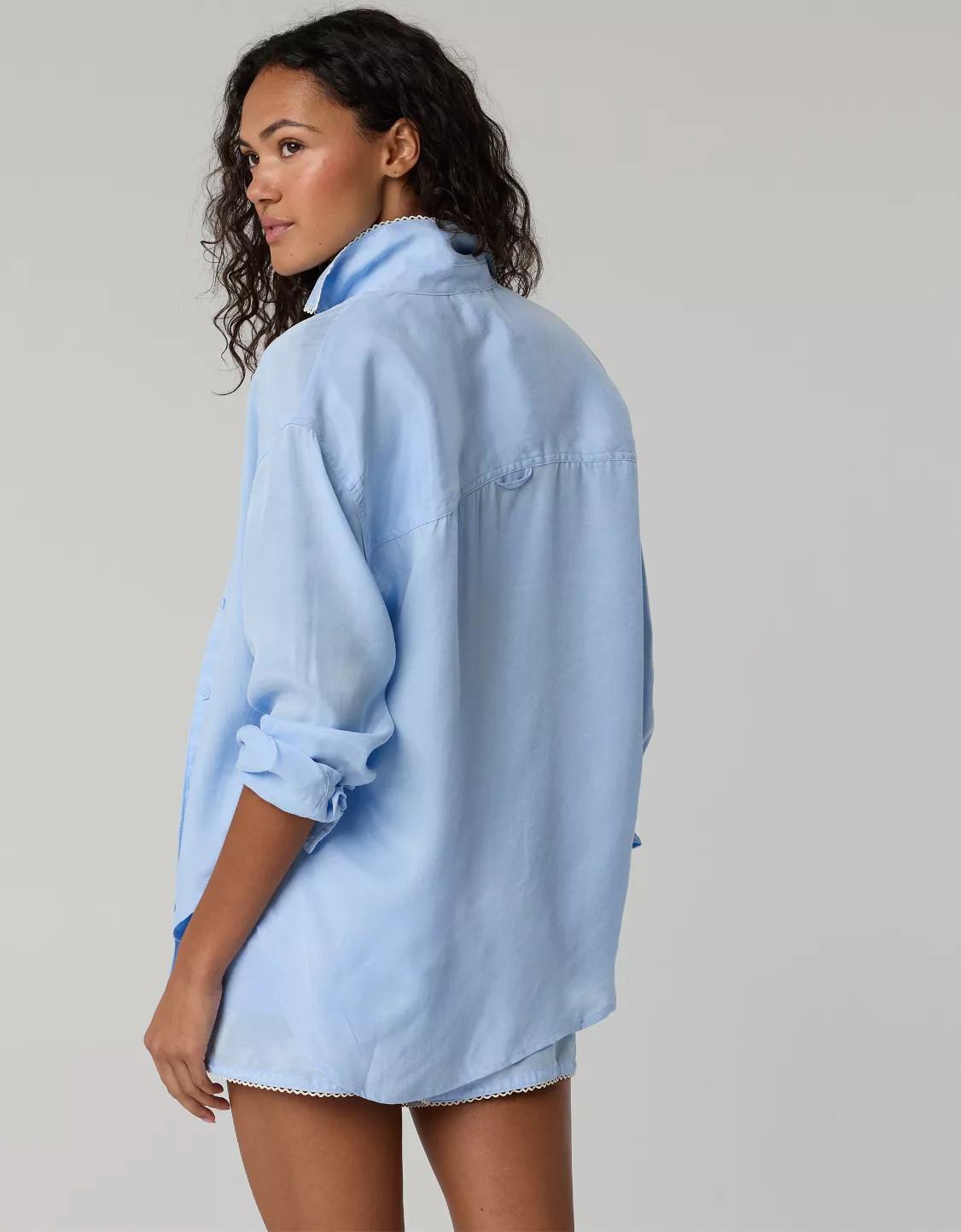 OFFLINE By Aerie You're So Smooth Button Up Shirt | Aerie