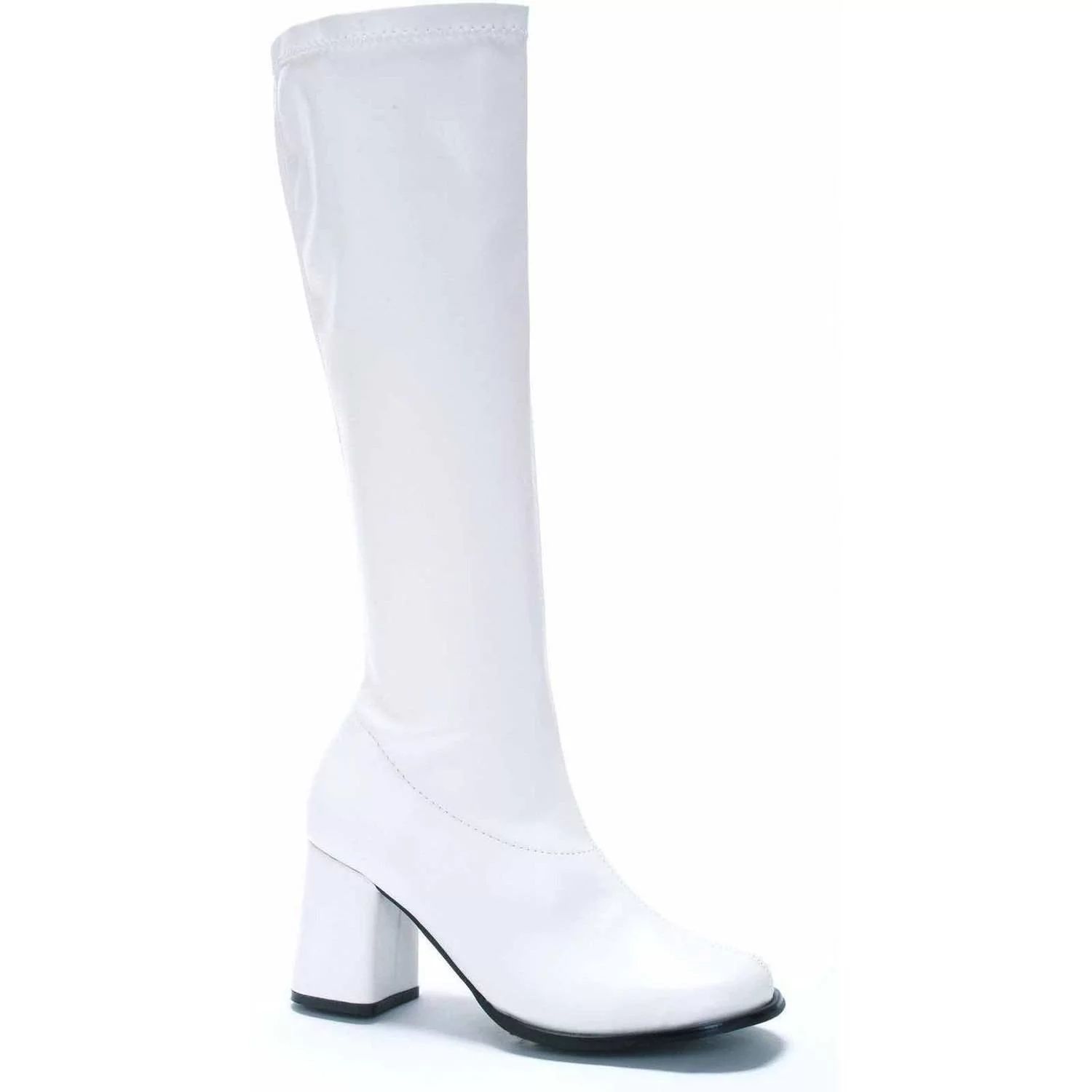 ELLIE SHOES Gogo White Boots Halloween Costume Accessory - Walmart.com | Walmart (US)