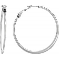 925 Sterling Silver Hoop Earrings in 30mm Or 40mm - Large Circle Nickel Free | Etsy (US)