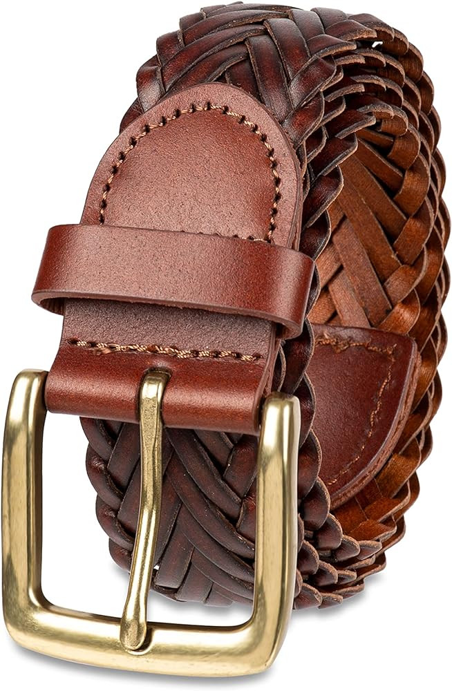Amazon Essentials Men's Fully Adjustable Braided Belt | Amazon (US)