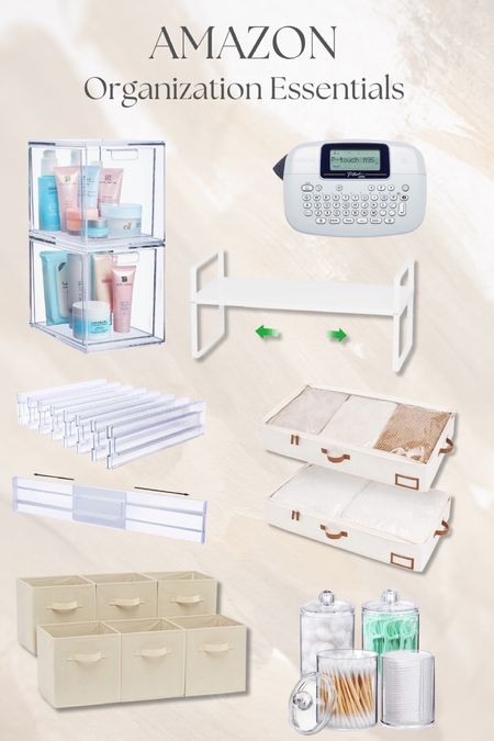 Organization essentials from Amazon! Who else is organizing their home this year?!

#LTKfindsunder50 #LTKhome #LTKSeasonal