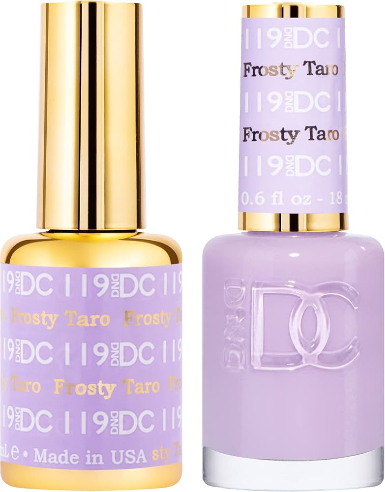 DND DC GEL DUO 119 FROSTY TARO | Amazon (US)