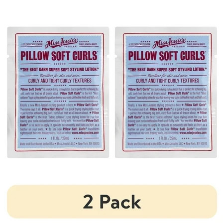 (2 pack) Miss Jessie's 1 Oz. Pillow Soft Curls Styling Lotion | Walmart (US)