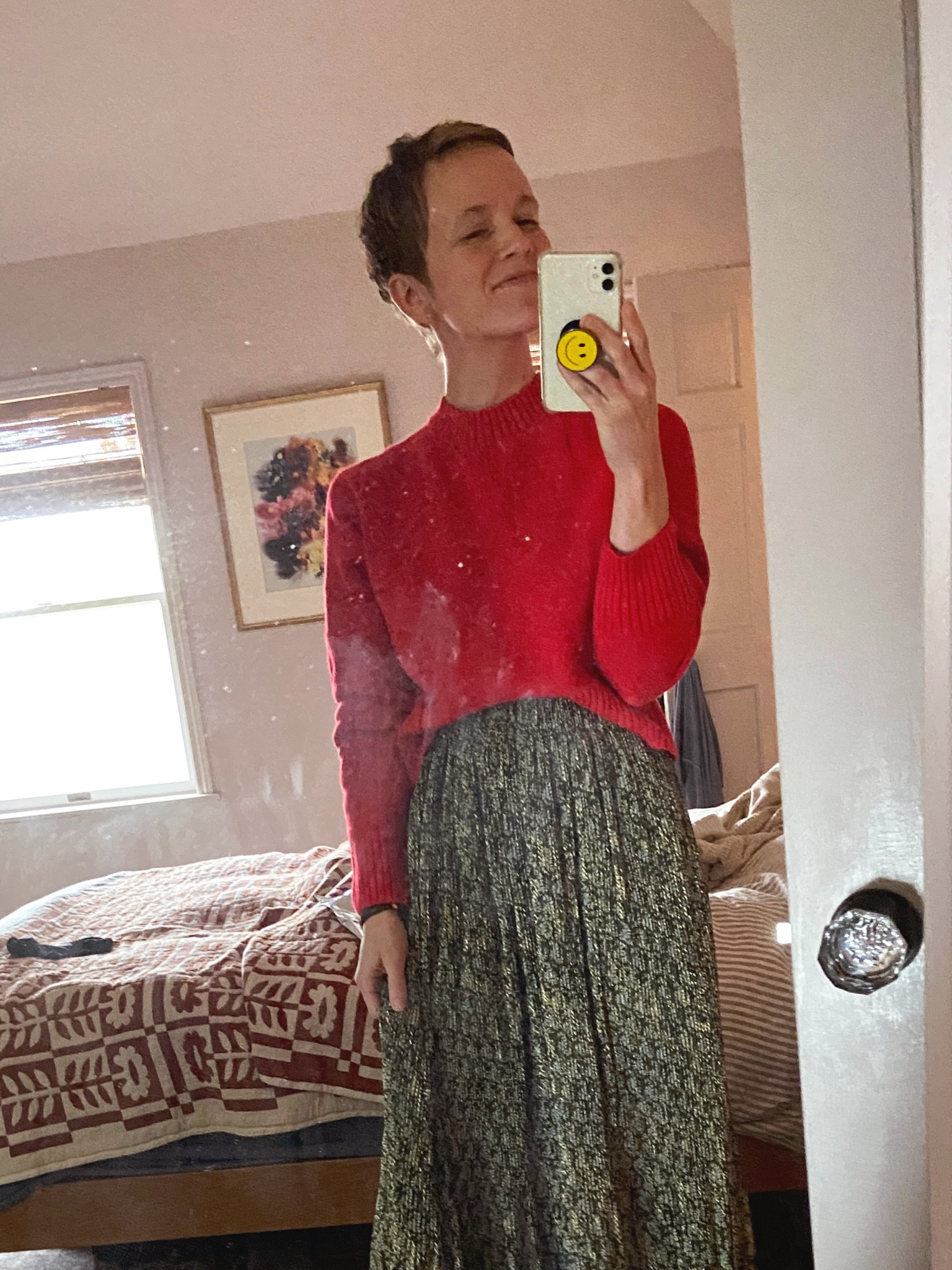 this sweater! comes in so many colors and washes well. would size up if you are between sizes.

#LTKsalealert #LTKHoliday