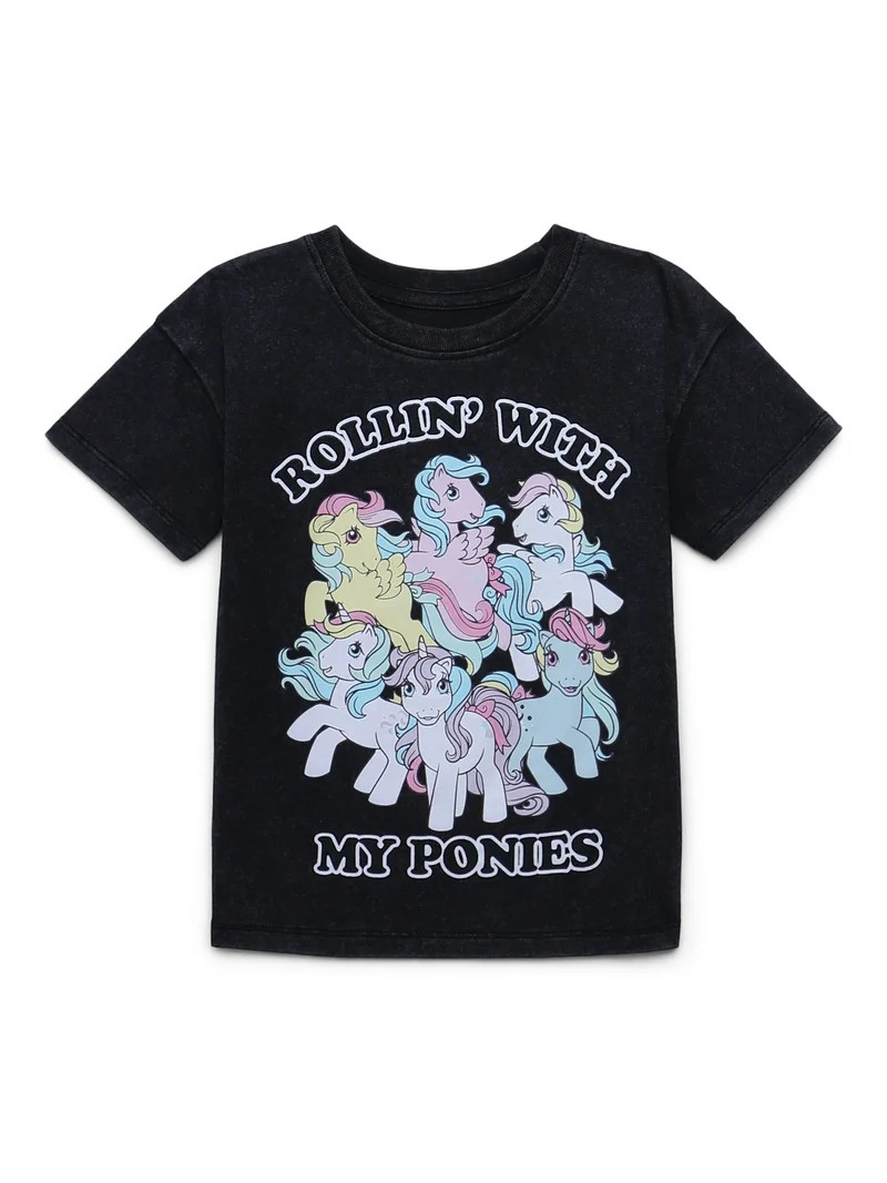 My Little Pony Toddler Short Sleeve Crewneck Tee, Sizes 12M-5T | Walmart (US)