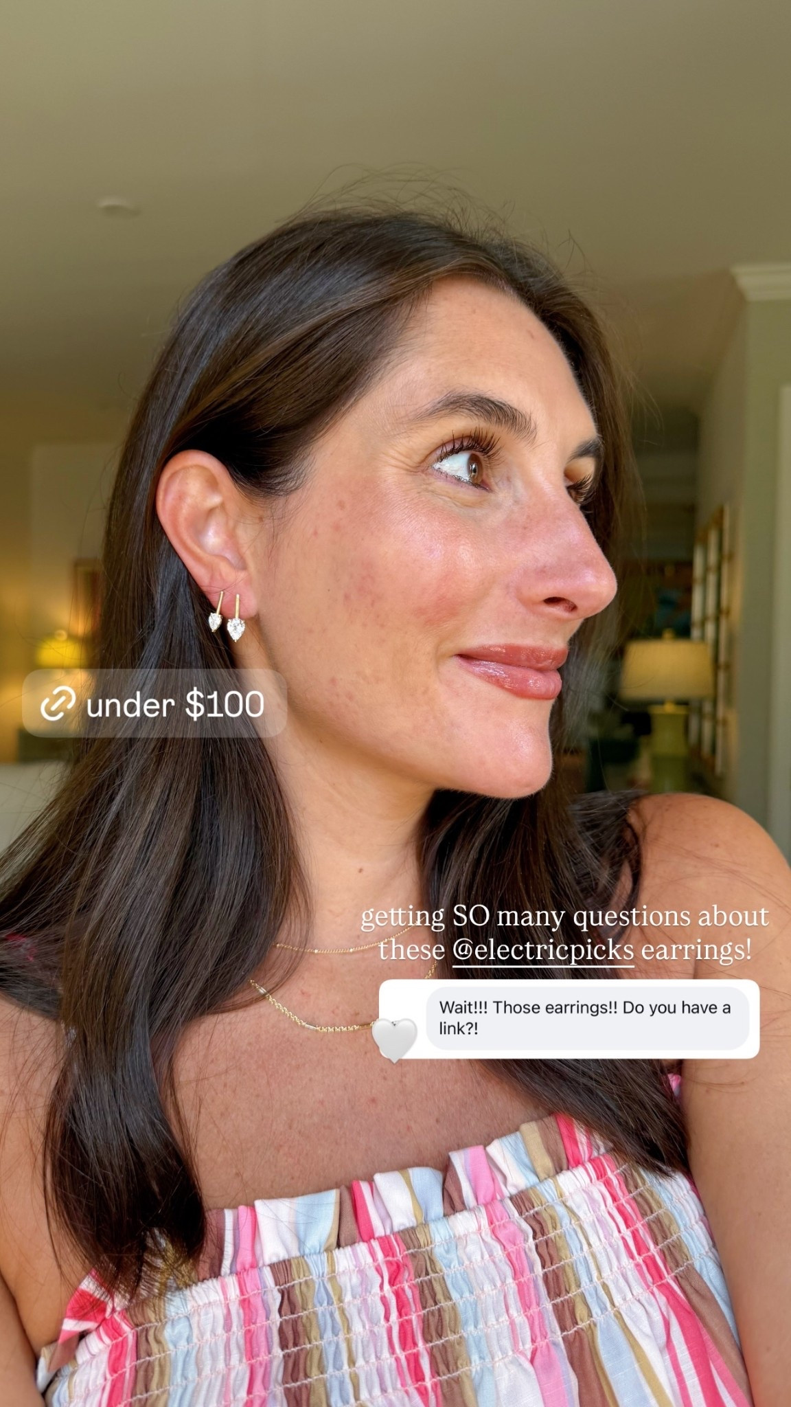 getting SO many questions about these @electricpicks earrings! 🤍