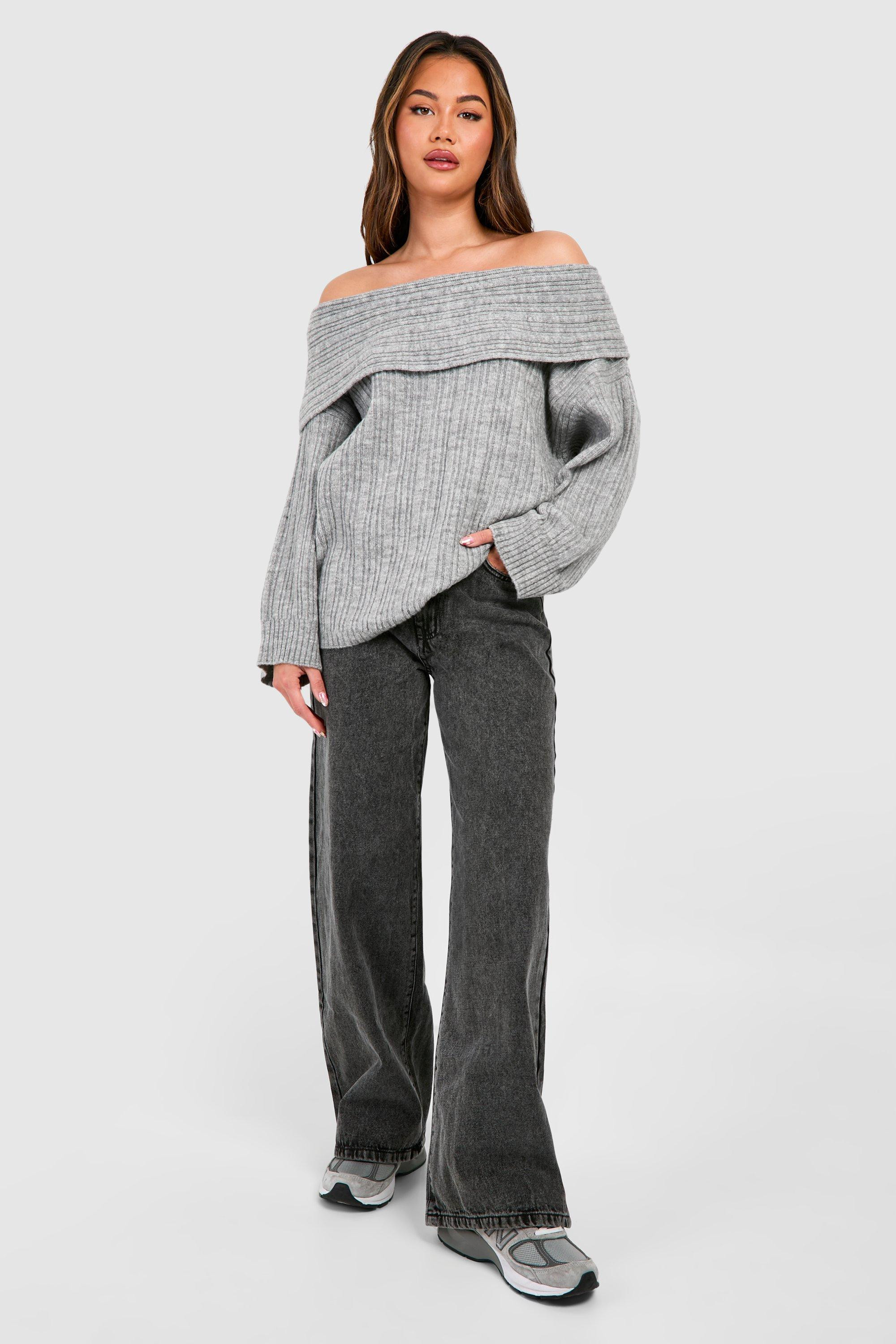 Off The Shoulder Jumper | Boohoo.com (UK & IE)