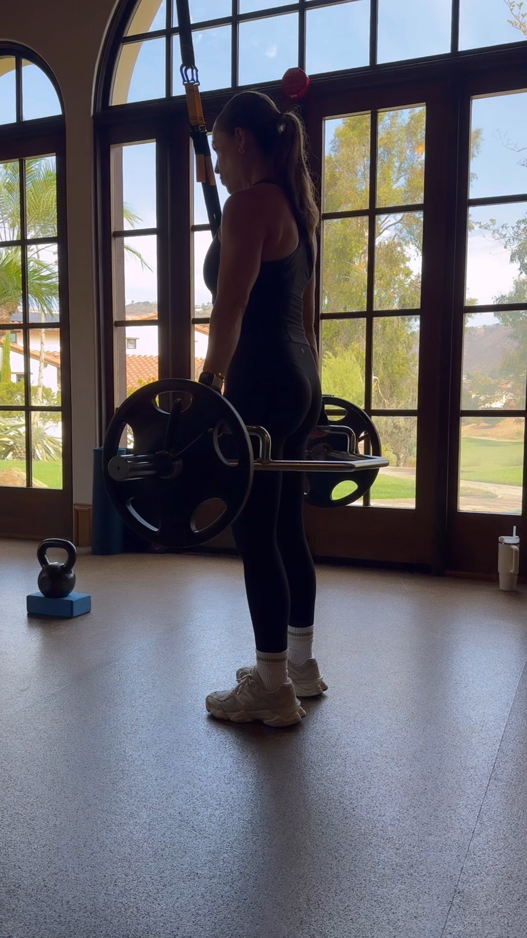 All black for today’s workout #ootd! This top is soft and stretchy and hits at just the right length. My sneakers run tts! 

#LTKShoeCrush #LTKOver40 #LTKActive