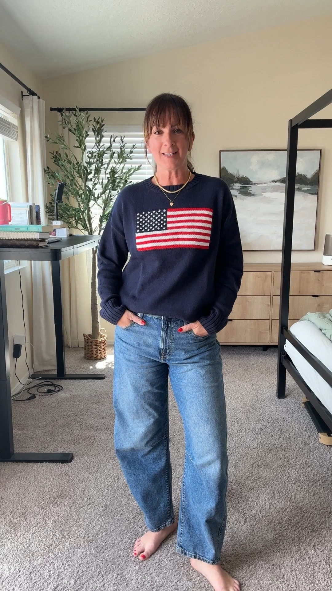 Memorial Day is this weekend. I’m moving this Target flag sweater - for a fraction of the price of the Ralph Lauren one. 

#LTKOver40 #LTKFindsUnder50 #LTKSummerEdit