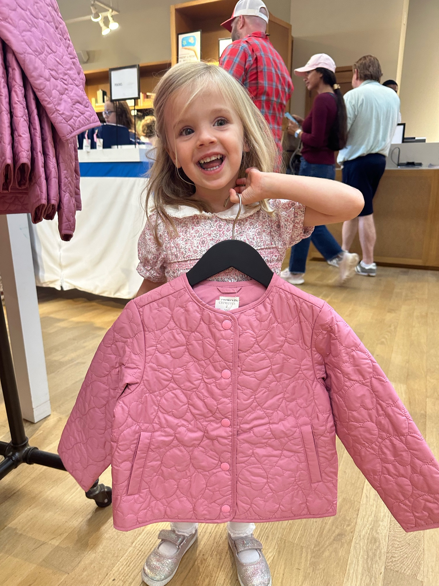 Shopping with my girl 🎀🎀

J.Crew Factory has sweet, classic little girl clothes. We especially love their leggings and we both instantly were drawn to this adorable pink quilted coat!

#LTKSaleAlert #LTKKids #LTKBaby