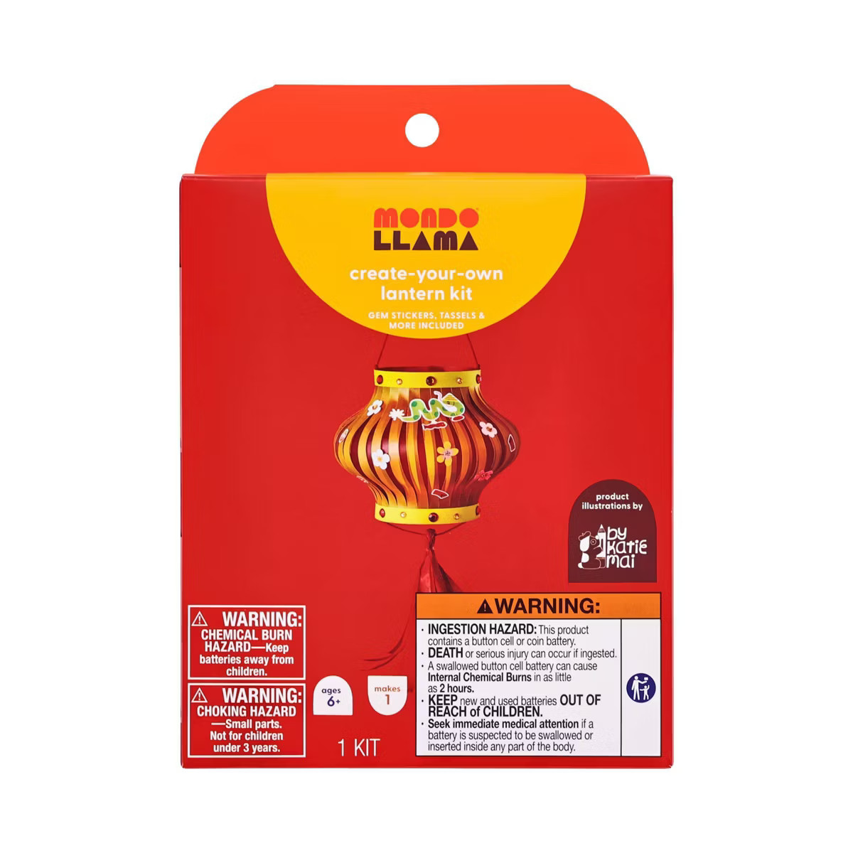 Create-Your-Own Lunar New Year Lantern Kit - Mondo Llama™ | Target