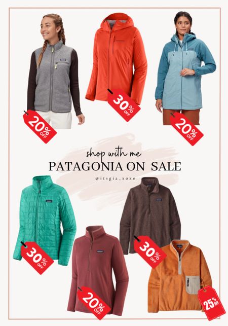 Patagonia up to 30% off! 

#LTKfit #LTKsalealert