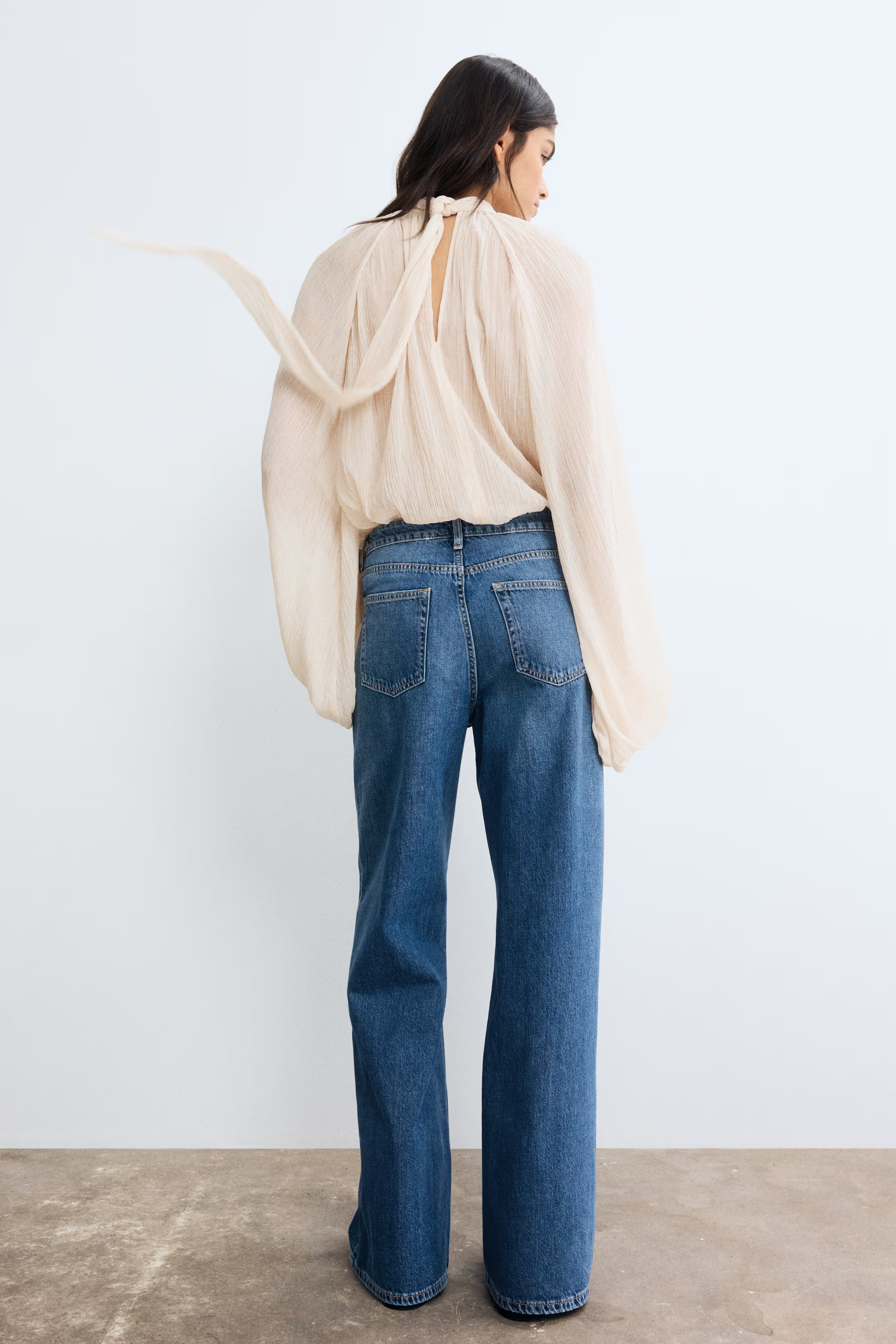 Wide-Leg Ultra High Jeans | H&M (US + CA)