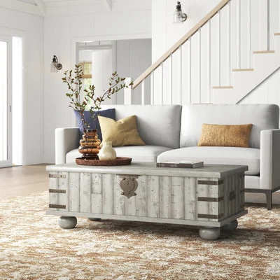Auberon Solid Wood Single Coffee Table | Wayfair North America