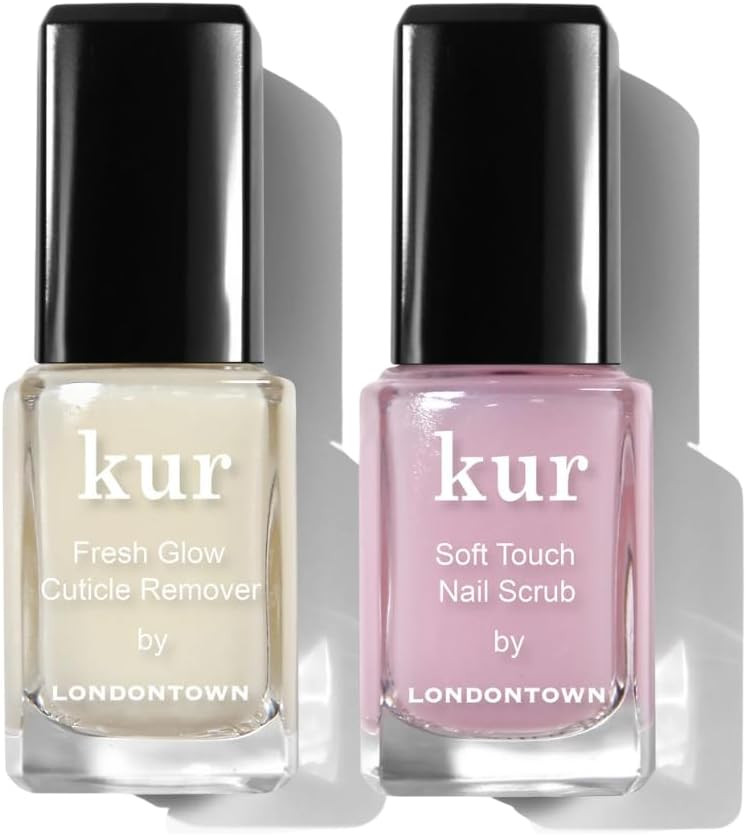 LONDONTOWN Clean Up Cuticles Set - Cuticle Remover & Soft Touch Nail Scrub | Amazon (CA)