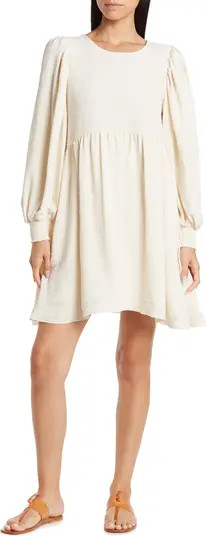 Blu Pepper Textured Long Sleeve Dress | Nordstromrack | Nordstrom Rack