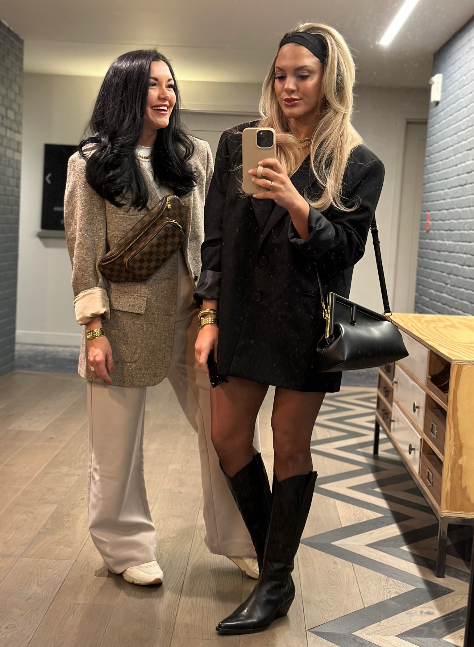 Shop my black blazer fit!! 

Oversized blazer size medium 
Biker short unitard size small 
USE CODE: AFLTK
Black cowgirl boots 7.5
Sheer tights #LTKSale

#LTKsalealert #LTKstyletip