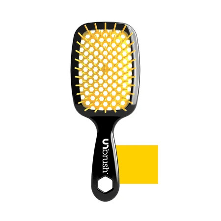 FHI Heat UNbrush Detangling Hair Brush Sunburst Yellow for Smooth & Tangle-Free Hair | Walmart (US)