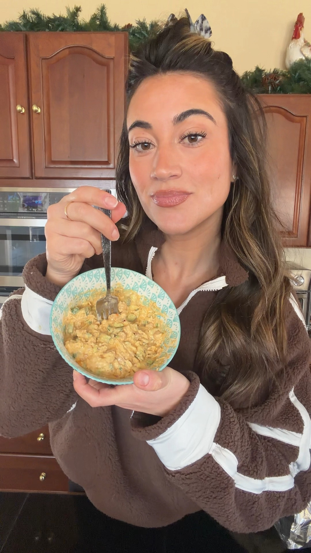 Fair warning before you make this recipe, you WILL become obsessed!! Everyone I have made this for, even if they aren’t huge tuna fans, absolutely LOVES it. It is loaded with protein and packed with flavor - highly recommend making extra because you will want it! Comment “recipe” and I’ll send you a link to the recipe and all the condiments!


Asian Inspired Tuna Salad
+ 2 cans of albacore tuna, mashed (I buy Kirkland brand from Costco)
+ 1 can of chick peas, drained
+ 3 Persian cucumbers, chopped
+ 1 jalapeno, diced (no seeds)
+ 2 green onions, chopped
+ 1/2 of a sweet Vidalia onion
+ 1 avocado, chopped
+ *you can also add chopped celery for more crunch!*
+ 1 cup greek yogurt
+ 2 Tbsp kewpie mayo
+ 3 Tbsp soy sauce
+ 2 Tbsp rice vinegar
+ 1/3 cup - 1/2 cup Makoto ginger dressing
+ 2 Tbsp chili crunch (I use Momofuku)
Mix and enjoy on its own, on toast or with crackers! 