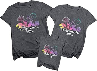 Family Vacation Shirts 2026 Family Matching Outfit Magical Animal Land Tshirt Family Trip Couples... | Amazon (US)