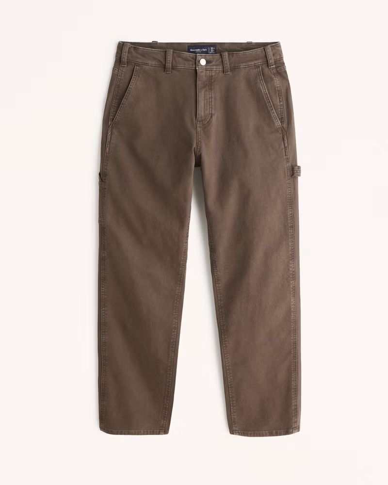 Men's Loose Workwear Pant | Men's Bottoms | Abercrombie.com | Abercrombie & Fitch (US)